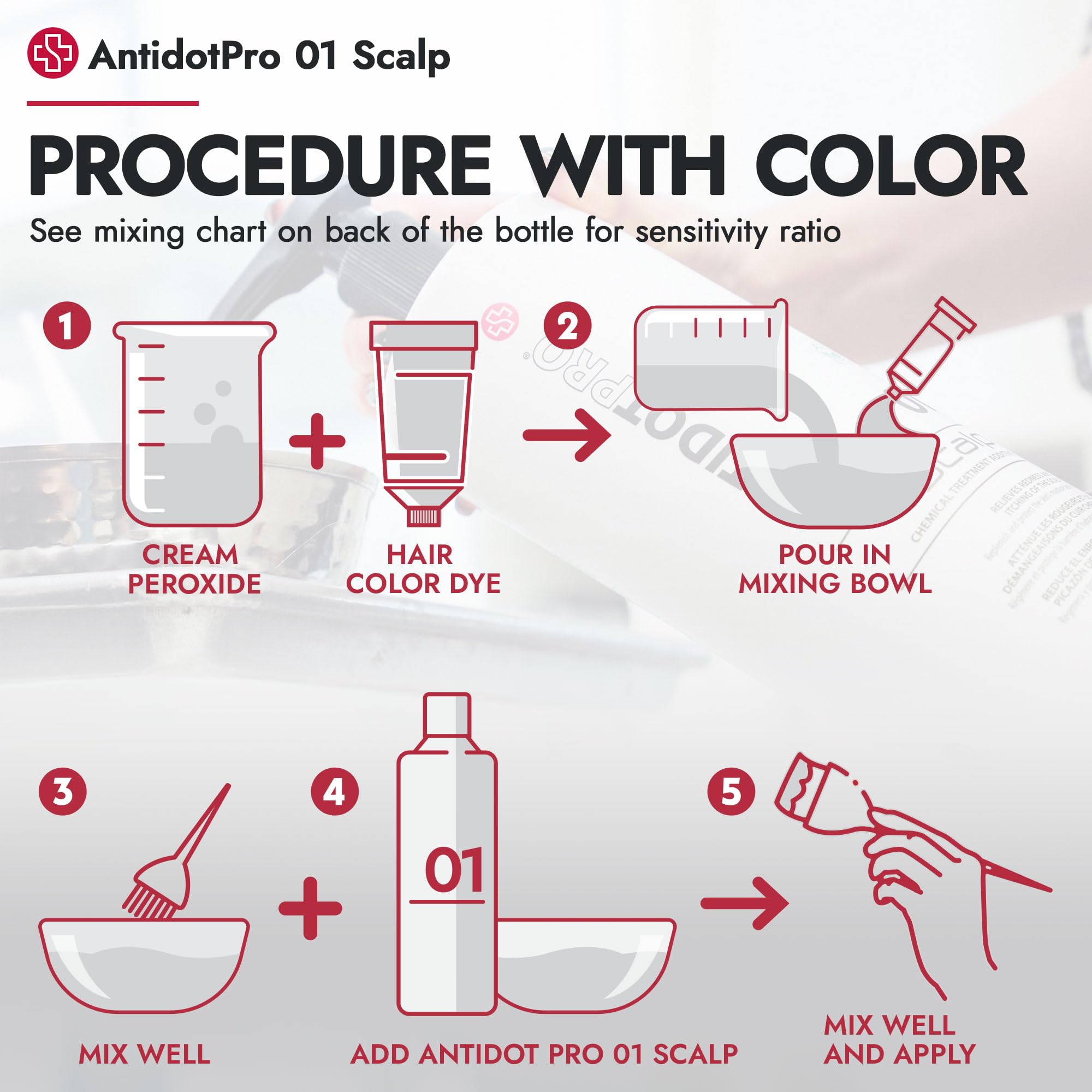 AntidotPro 01 Scalp | Skin Protector for Color, Bleach & Chemical Services — 240ml
