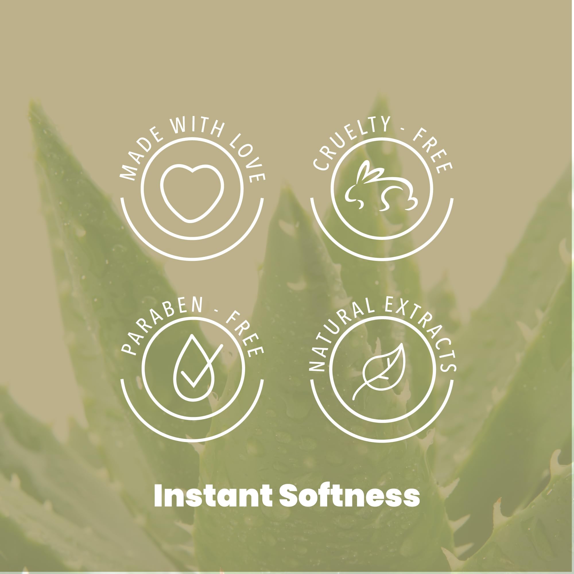 ANYELUZ Aloe Vera Argan Oil Conditioner — Hydrating, Lightweight Detangler for All Hair Types