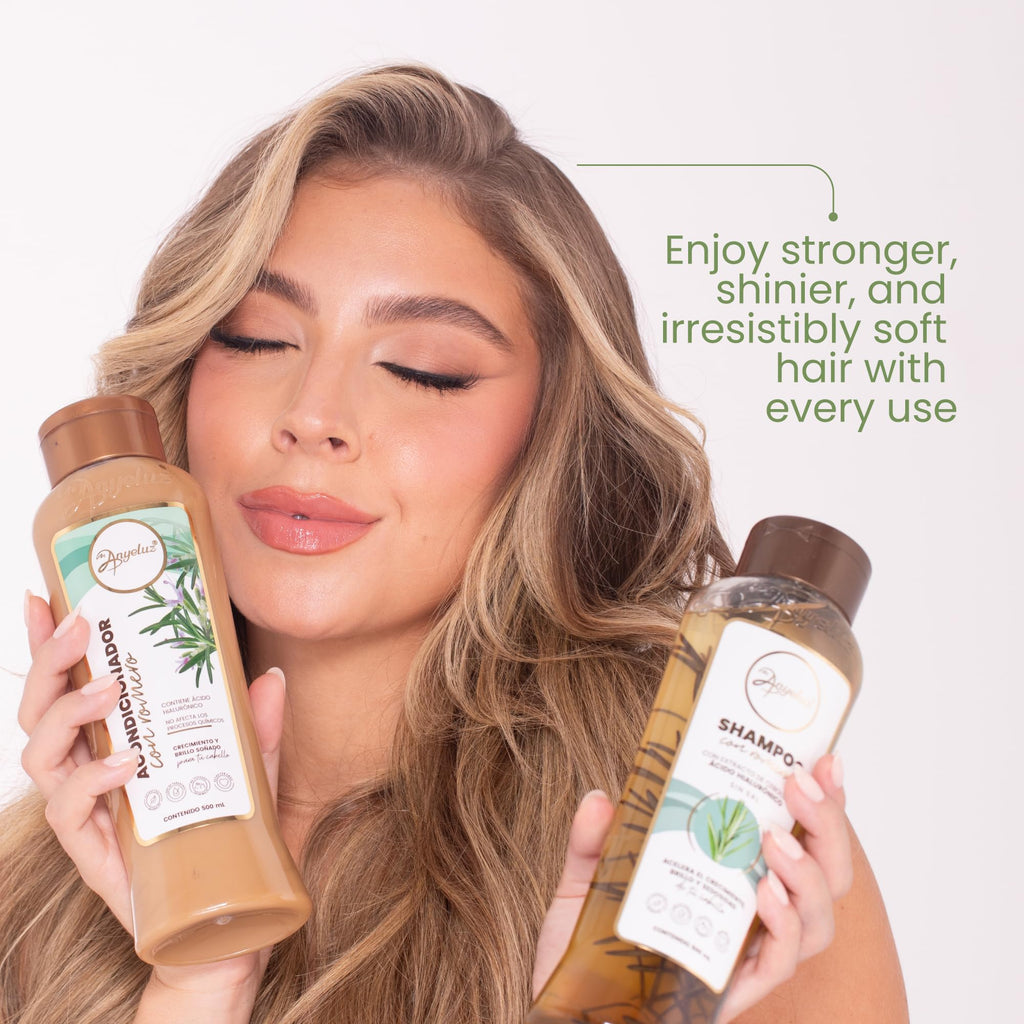 Anyeluz Rosemary Shampoo – Strengthens Hair, Protects Against Styling Damage, All Hair Types