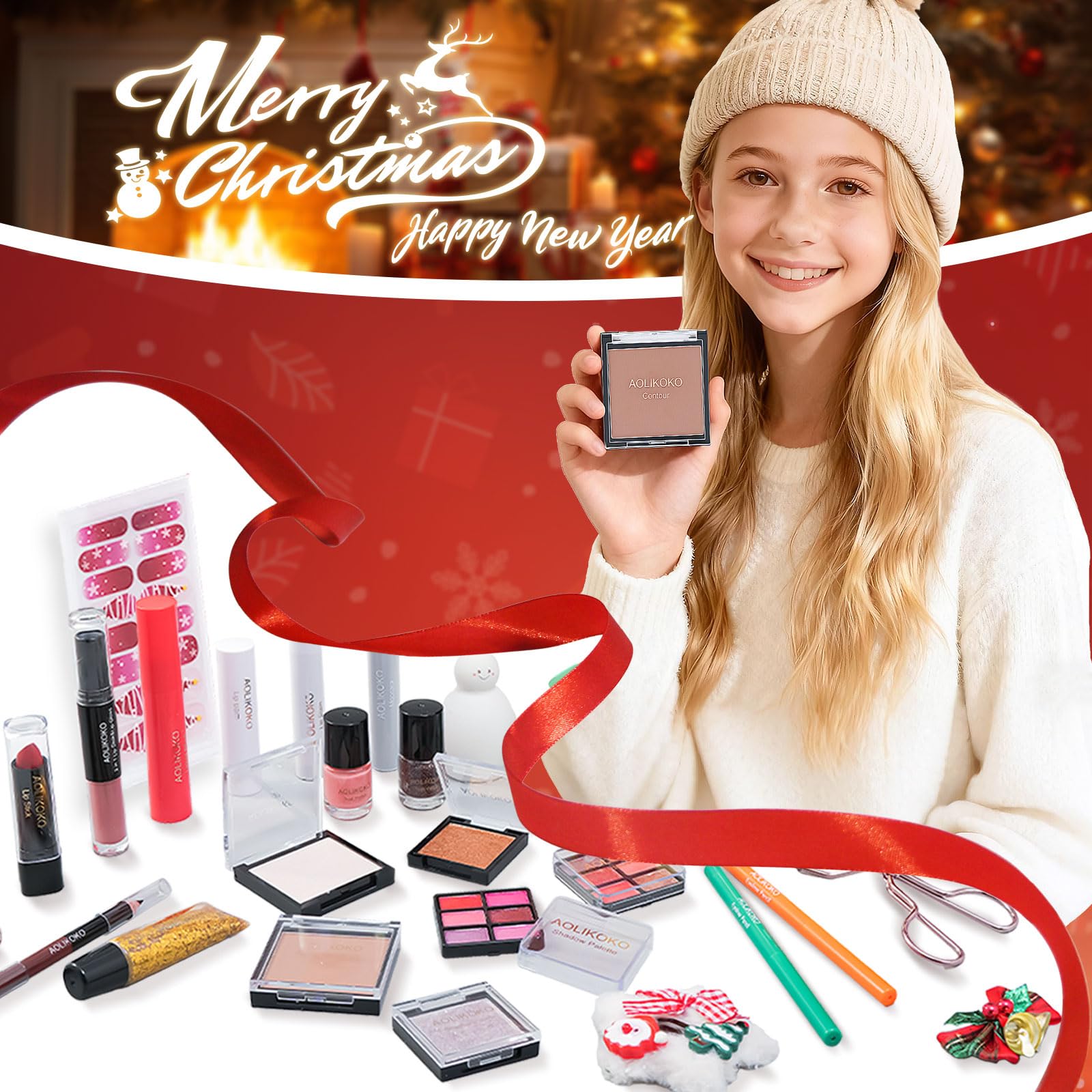 AOLIKOKO Makeup Advent Calendar 2025 – 24 Days of Beauty Surprises