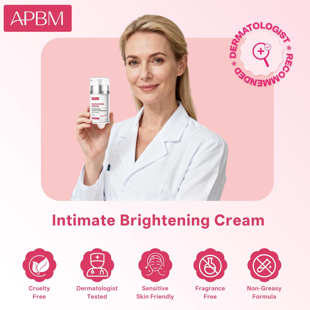 APBM Skin Lightening Cream for Intimate Areas – Niacinamide, Arbutin, Tranexamic Acid & Vitamin C