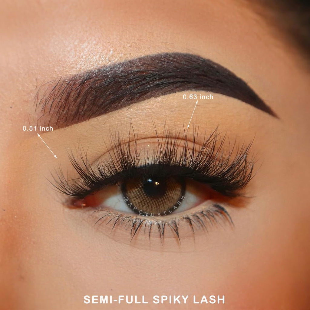 APCYUST Lashes Mink Bulk 30-Pair – 5D Fluffy Lashes Wholesale, Portable Pack