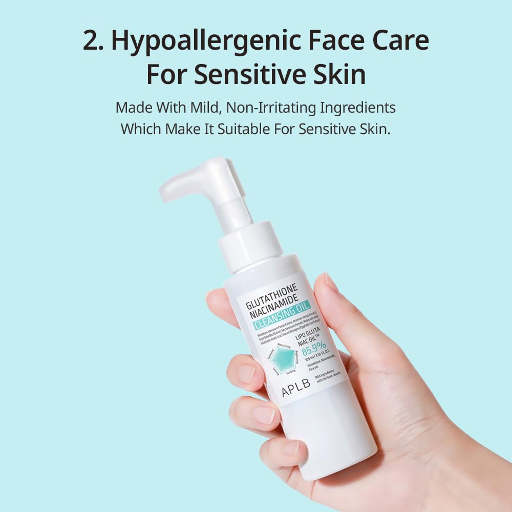 APLB Glutathione Niacinamide Cleansing Oil | LIPO GLUTA NIAC OIL 85.9%