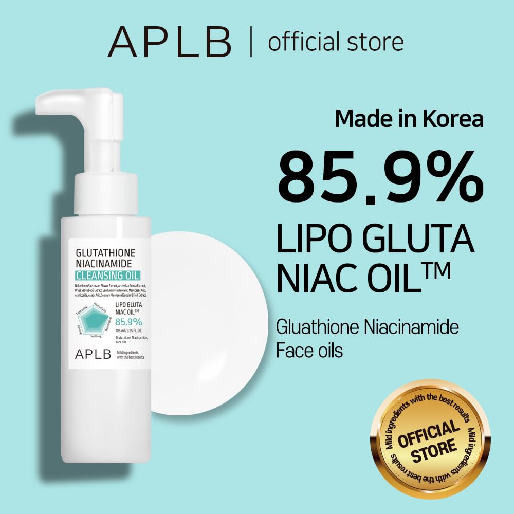 APLB Glutathione Niacinamide Cleansing Oil | LIPO GLUTA NIAC OIL 85.9%