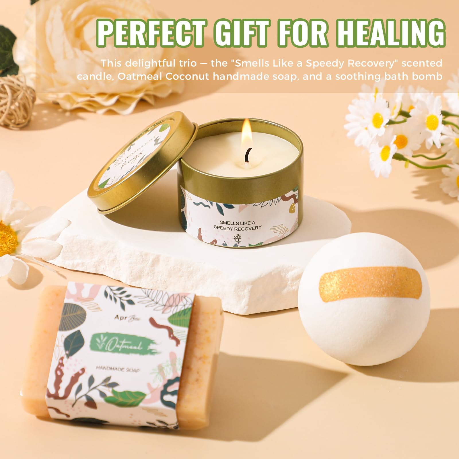 APRBOX Get Well Gifts for Women – Self Care Gift Basket & Recovery Package