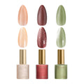 APRÉS Astral Gel Color Set — 3-Color HEMA-Free & TPO-Free Salon Gel Polish Trio (Velvet Cat Eye, Set 5)