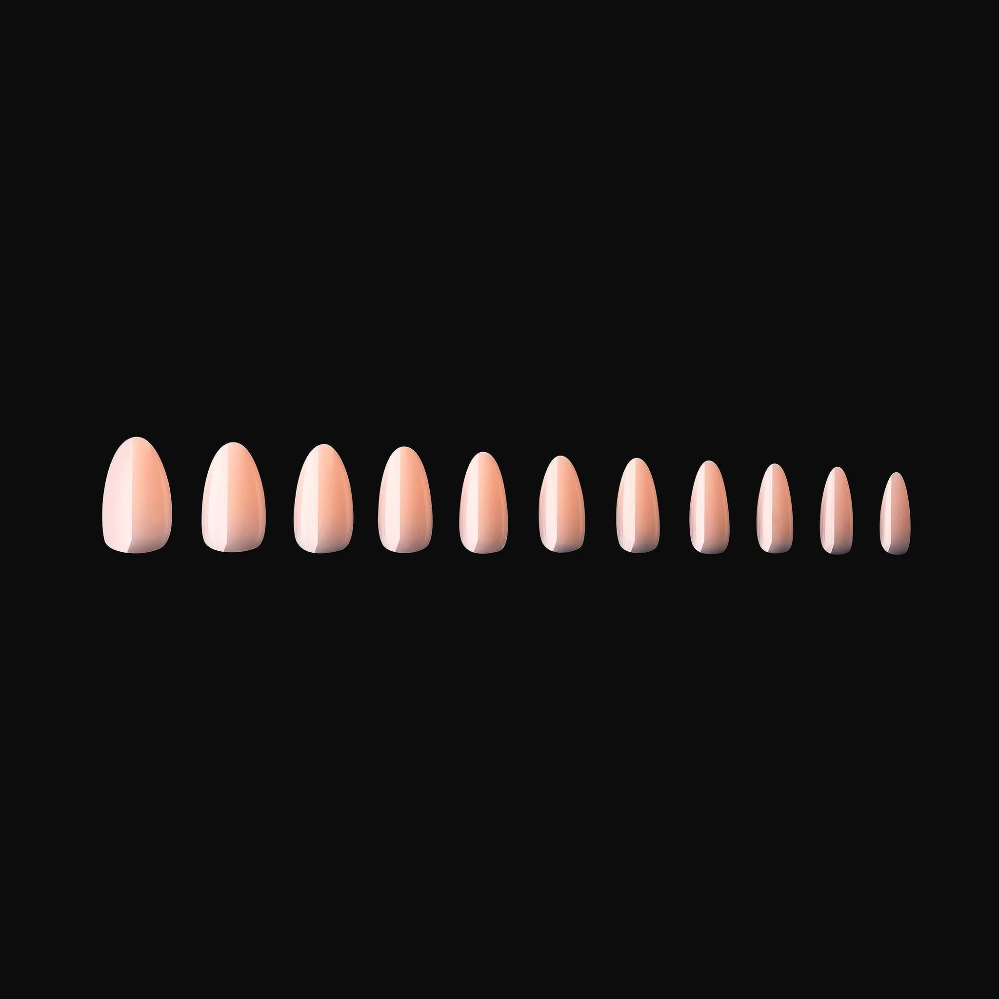 APRÉS Neutrals Gel-X Chloe Box – 150 Nail Tips, 11 Sizes 00–9, Natural Almond