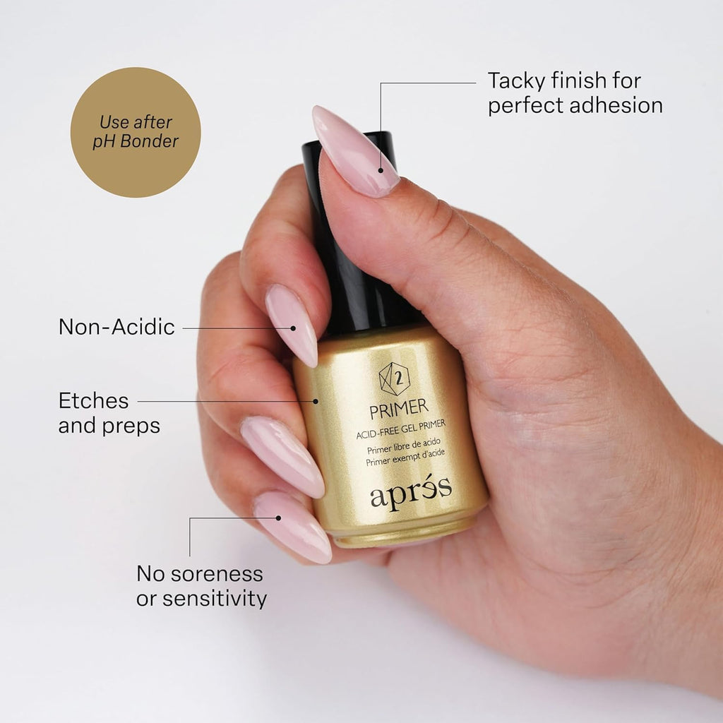 APRÉS Non-Acidic Gel Primer 15 ml – Acid-Free Gel-X Adhesion Primer
