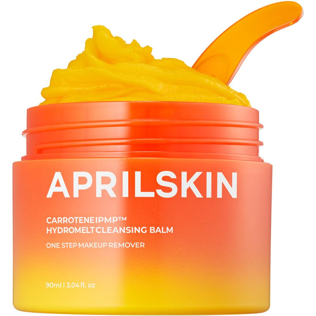 APRILSKIN Carrotene IPMP Hydromelt Cleansing Balm — Noncomedogenic for Sensitive & Oily Skin