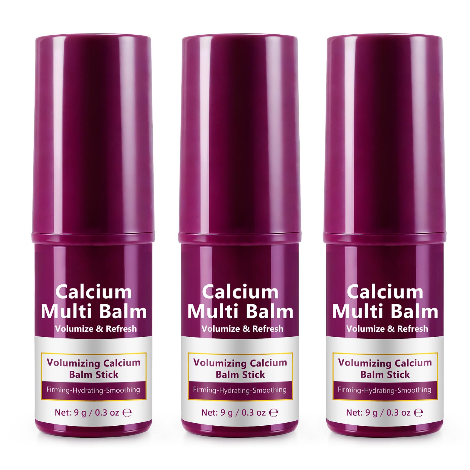 APUUFYQC Calcium Multi Balm Stick 3Pack – Firming, Hydration & Collagen Infusion