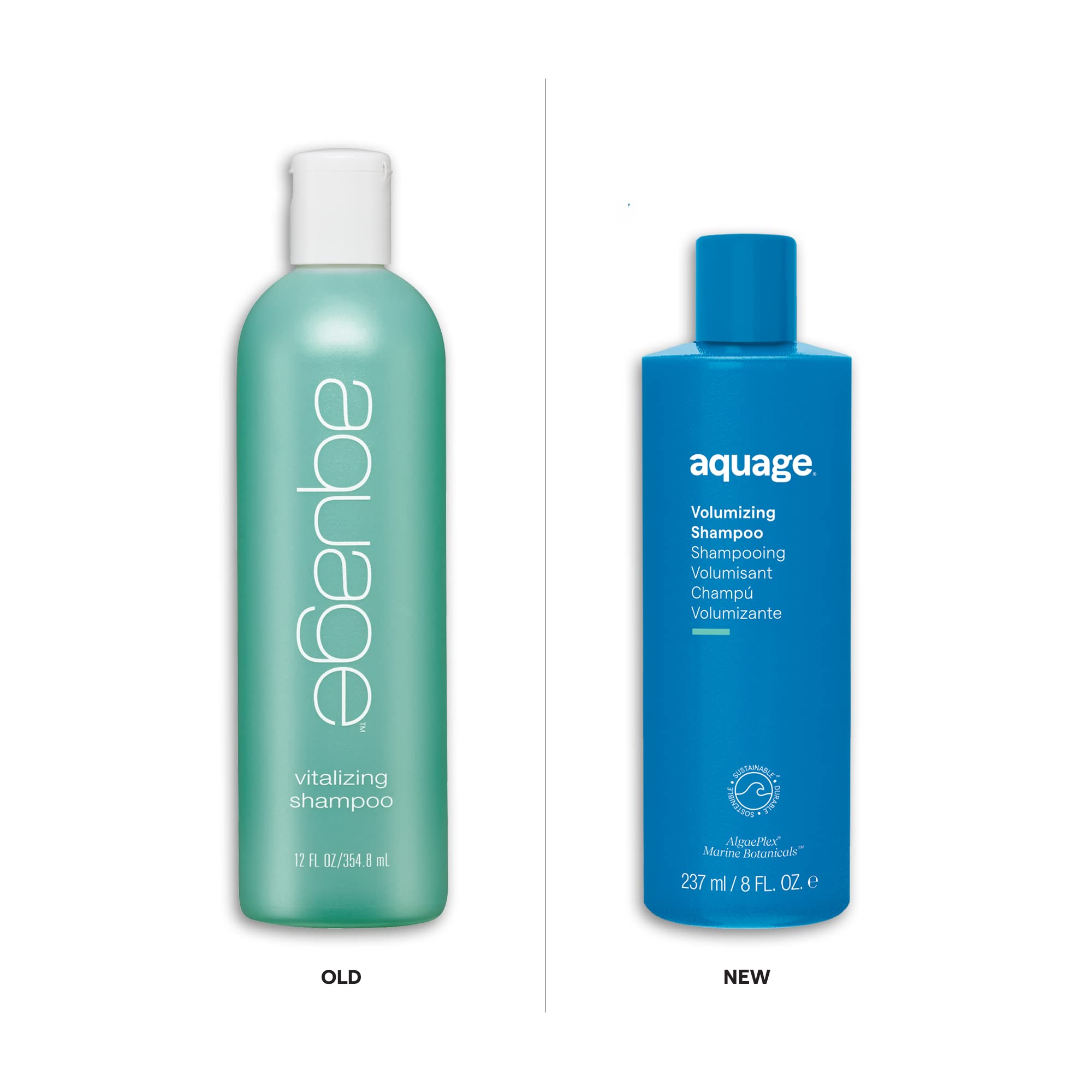 Aquage Volumizing Shampoo – Renews Hair's Inner Strength, Volume & Body, 8 oz