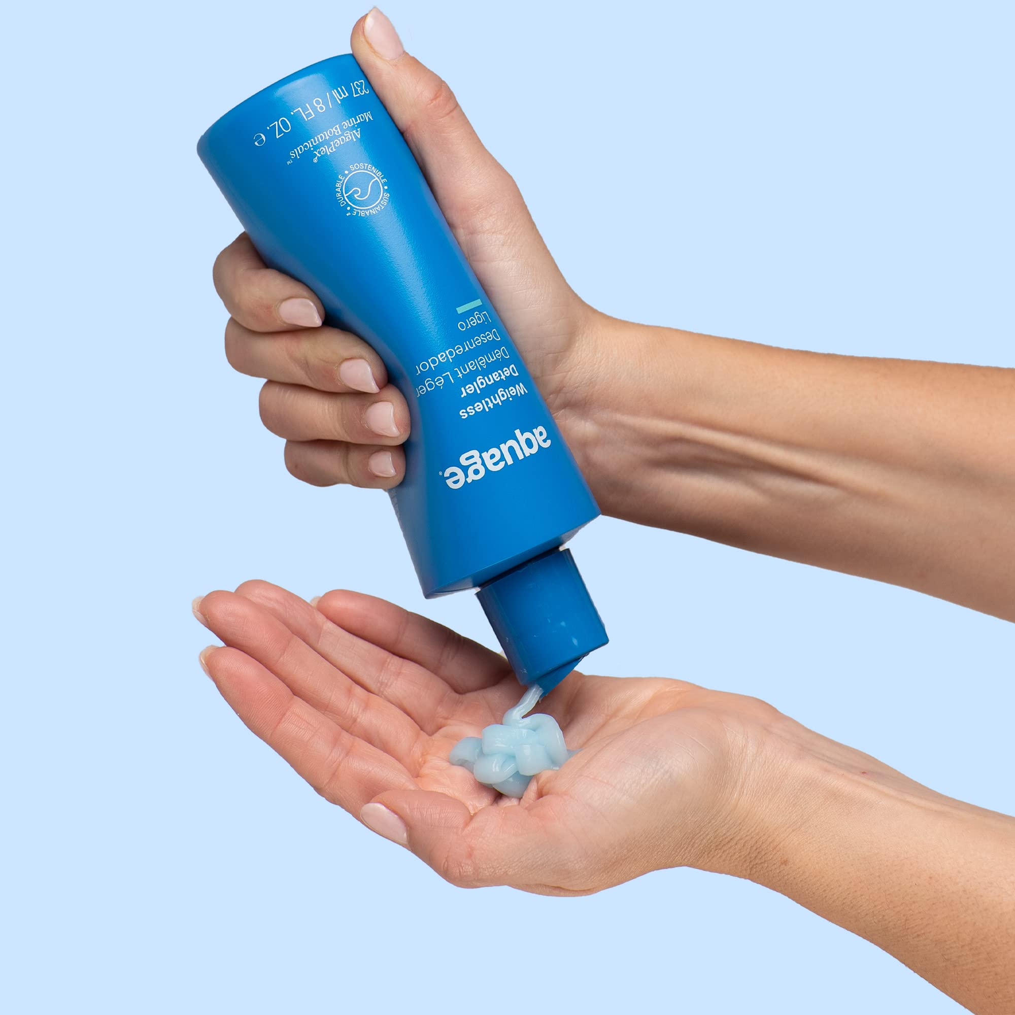 Aquage Weightless Detangler – Ultra-Light Hydrating Conditioner for Tangle-Free Hair (8 oz)