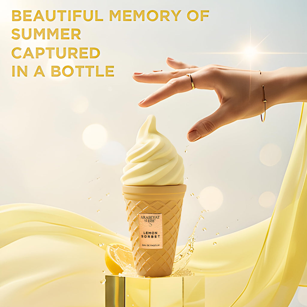 Arabiyat Sugar Lemon Sorbet EDP 3.4 oz | Citrusy Gourmand Perfume