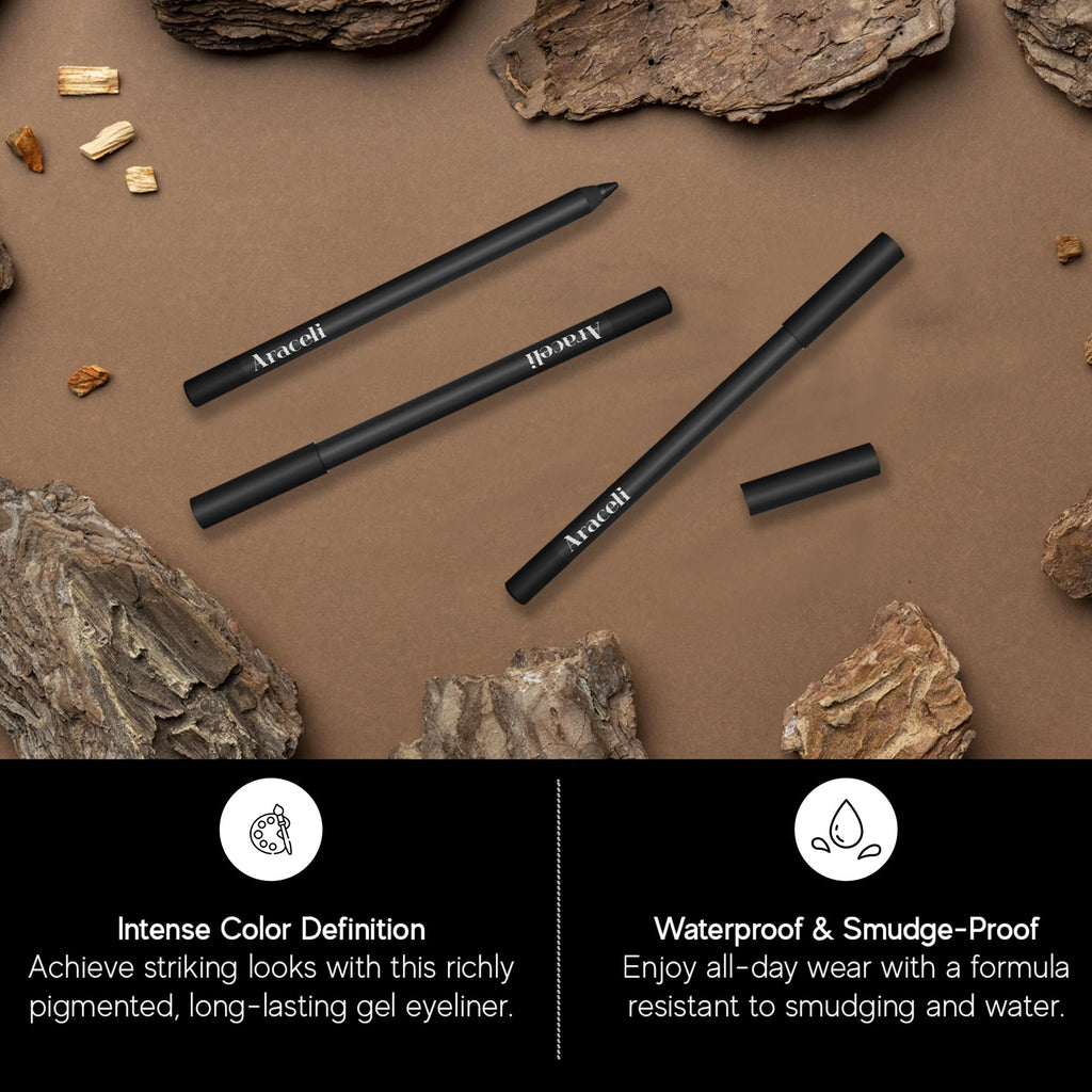 Araceli Beauty Ojos Perfectos Gel Pencil Eyeliner – Wine