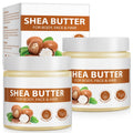 A r b c r n Raw Organic Shea Butter - 2 Pack | Unrefined Moisturizer for Dry Skin & Hair (15.6 oz)