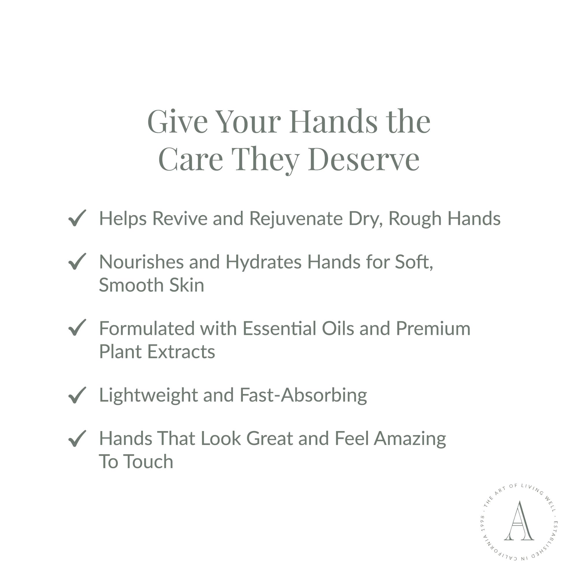 Archipelago Botanicals Morning Mint Hand Creme – Rich, Lightly Scented Hand Cream