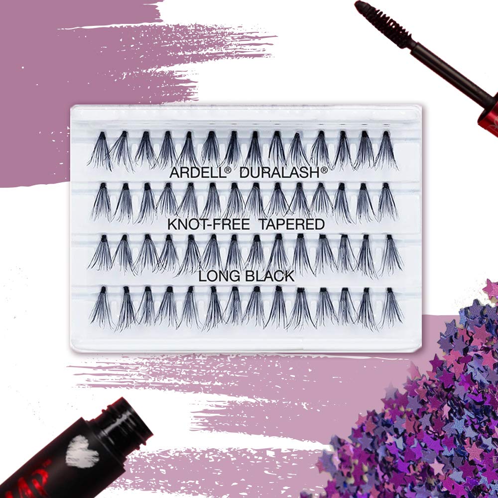 Ardell Double Up Individuals Long Black Knot-Free Lashes – 4 Pack