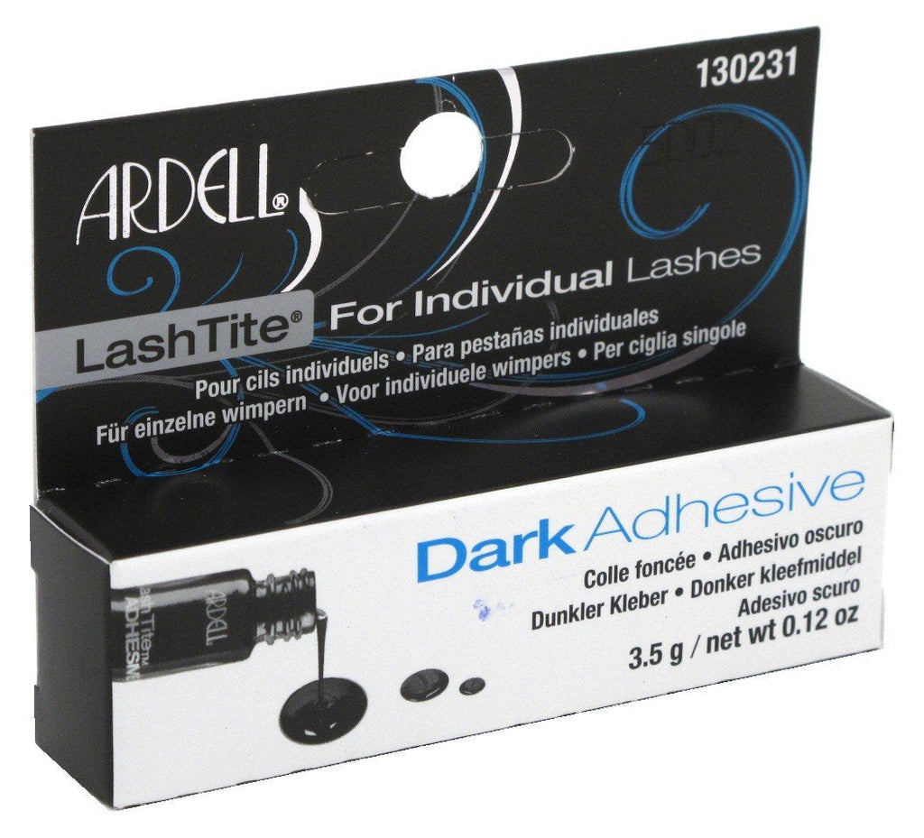 Ardell Lashtite Adhesive Dark – 0.125 oz Bottle, 3 Pack | Waterproof Lash Glue