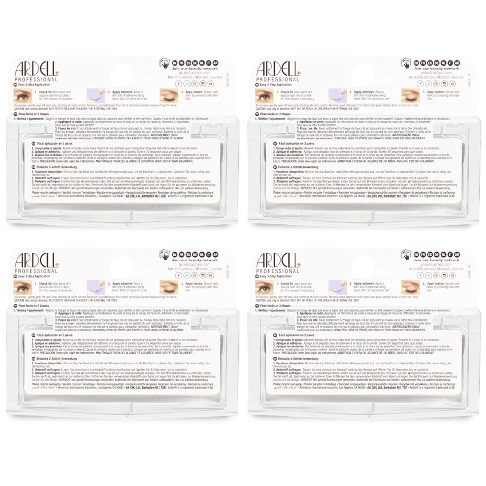 Ardell Mega Volume Lash 253 — Multi-Layered Lashes with Neverflat Curl Technology (4 Pairs)