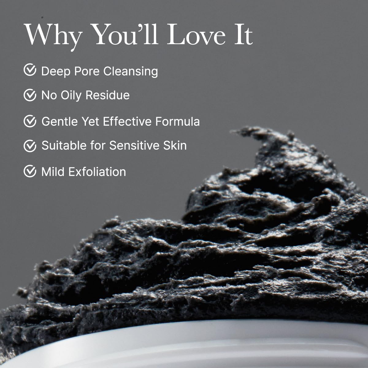 ARENCIA Black Tea Rice Mochi Cleanser – Pore Care & Sebum Control, 120g