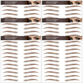 Aresvns Tattoo Eyebrow 66 Pairs — 4D Hair-Like, Waterproof, Lasts 3-5 Days