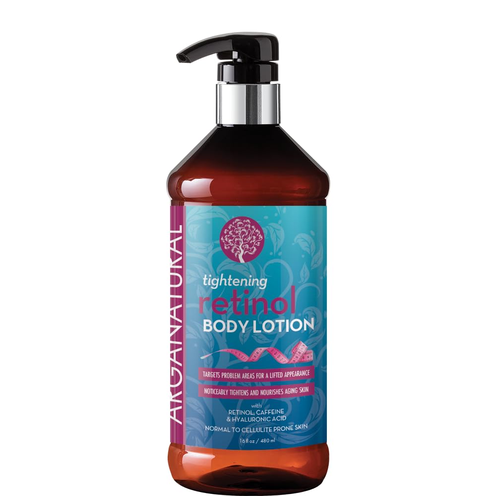 Arganatural Retinol Body Lotion with Vitamin E & Collagen – Skin Firming for Women