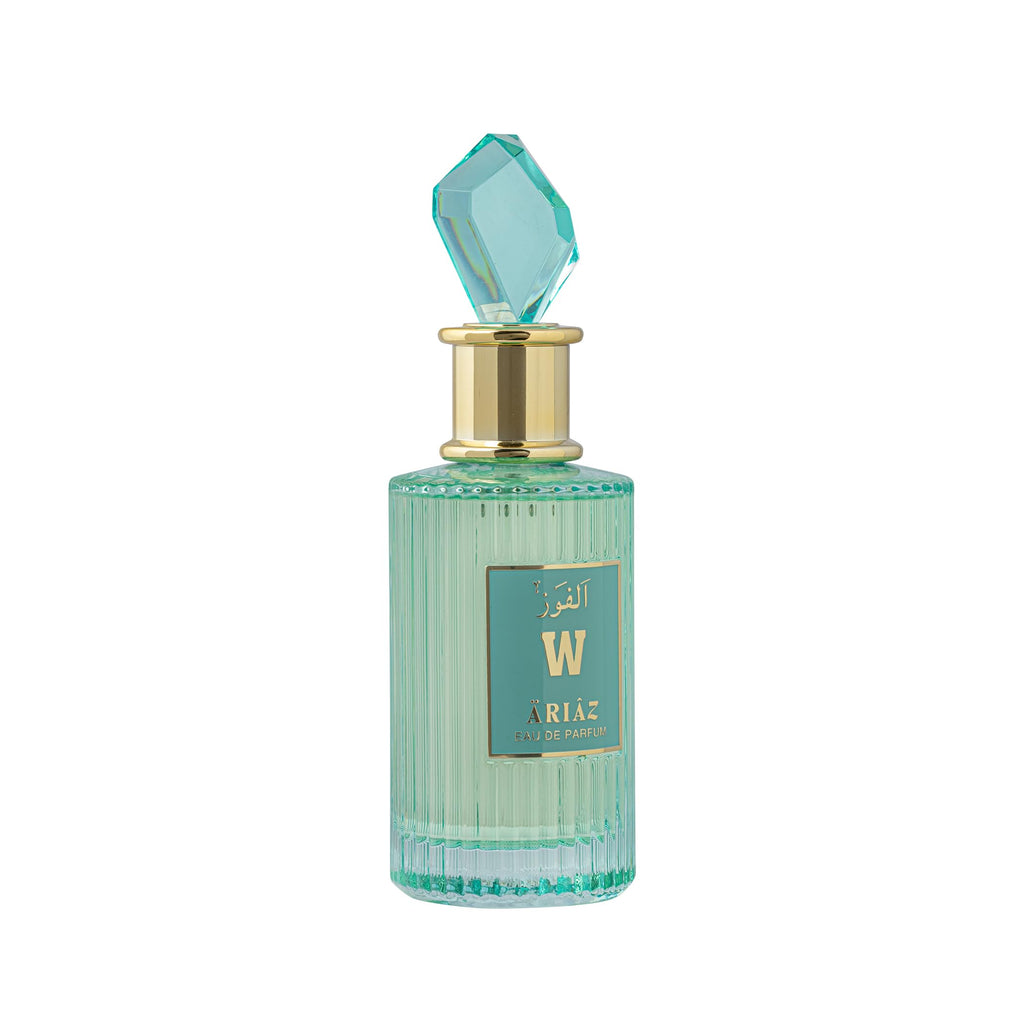 ARIAZ W (Win) Women Eau de Parfum 3.4 oz – Bright Floral Citrus with Bergamot, Orange Blossom, Tuberose, Jasmine, Vanilla & Musk