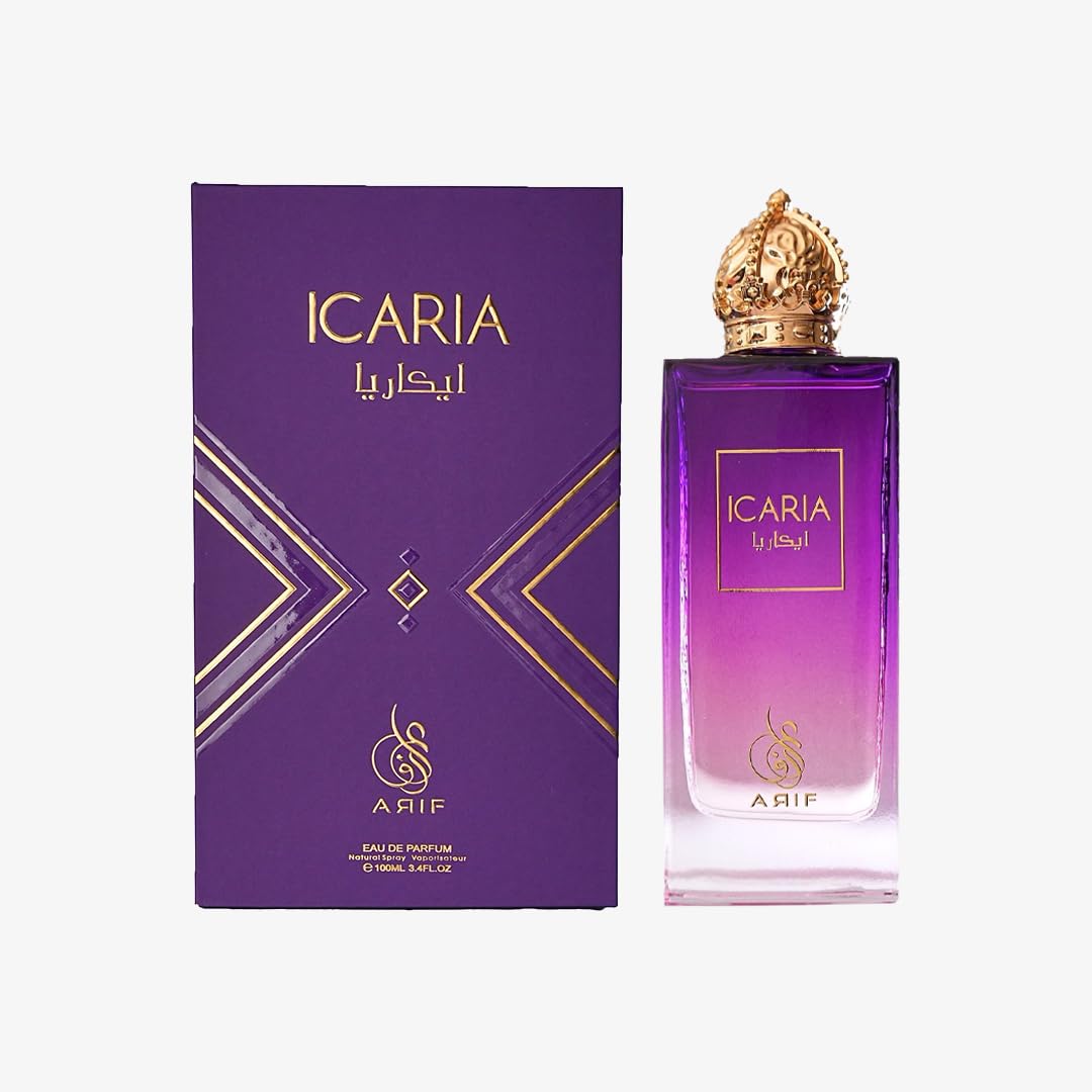 ARIF Icaria Perfumes – Fruity Floral EDP for Women, Pear & Jasmine, 3.4 oz