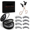 ARIOS Magnetic Eyelashes with Applicator – Reusable 3D Lashes, No Glue Needed