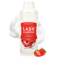 Arison Lashes Eyelash Extension Shampoo 600ml – Paraben & Sulfate Free, Oil-Free, Strawberry Scent | Safe for Extensions & Natural Lashes