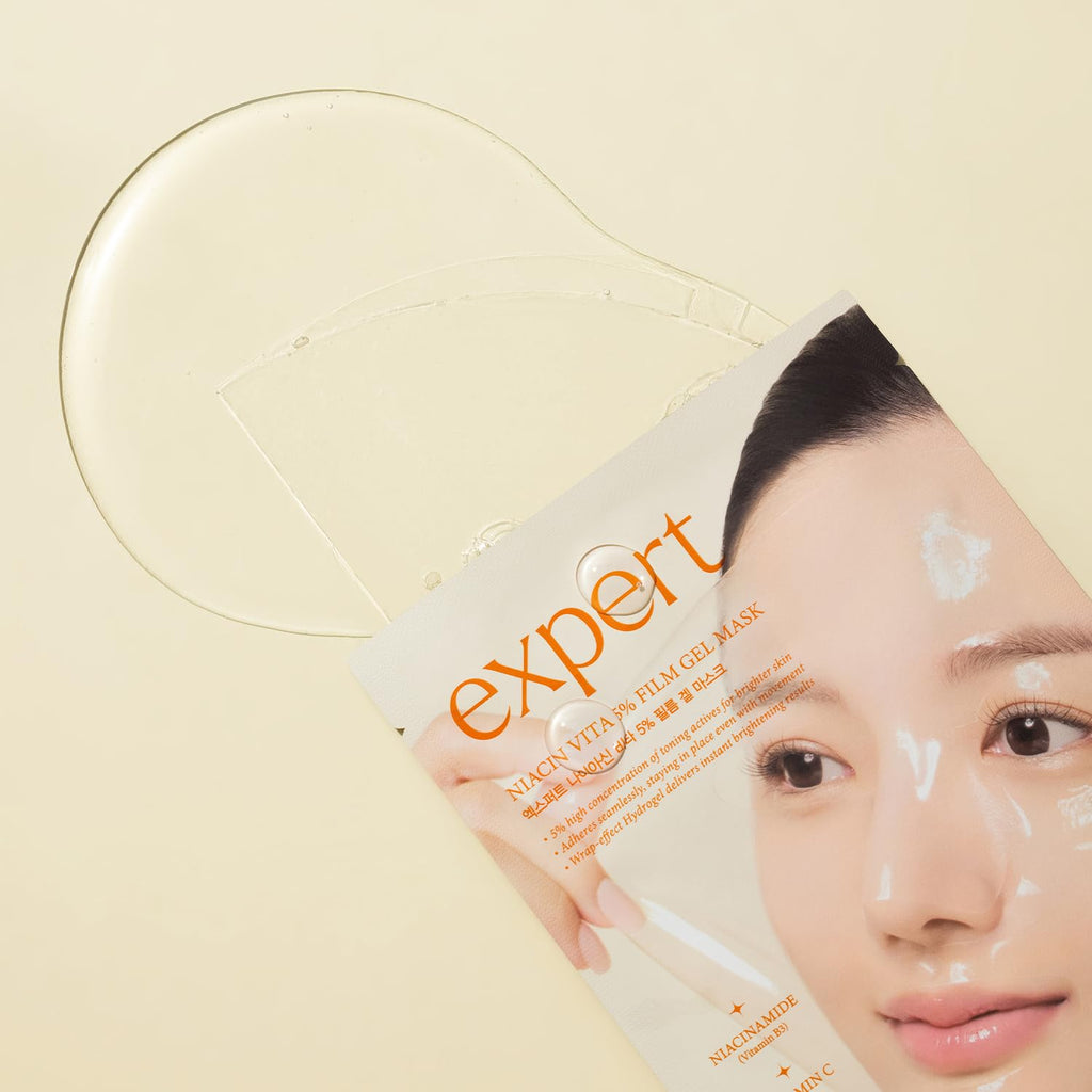 Ariul Expert Niacin Vita 5% Film Gel Mask – 4 x 23ml