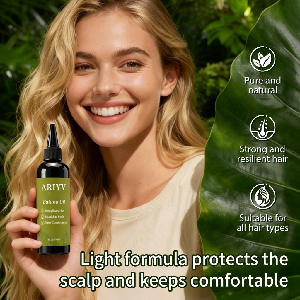 Ariyv Batana Oil for Hair Growth – Natural Batana Oil for Stronger, Shinier Hair