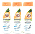 Arm & Hammer Clear Water Ultra Moisturizing Body Wash - Pack of 3s | Dye-Free, Paraben-Free, Vegan