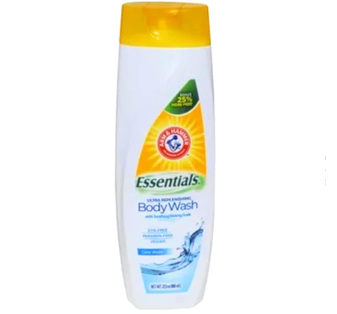 Arm & Hammer Clear Water Ultra Moisturizing Body Wash - Pack of 3s | Dye-Free, Paraben-Free, Vegan