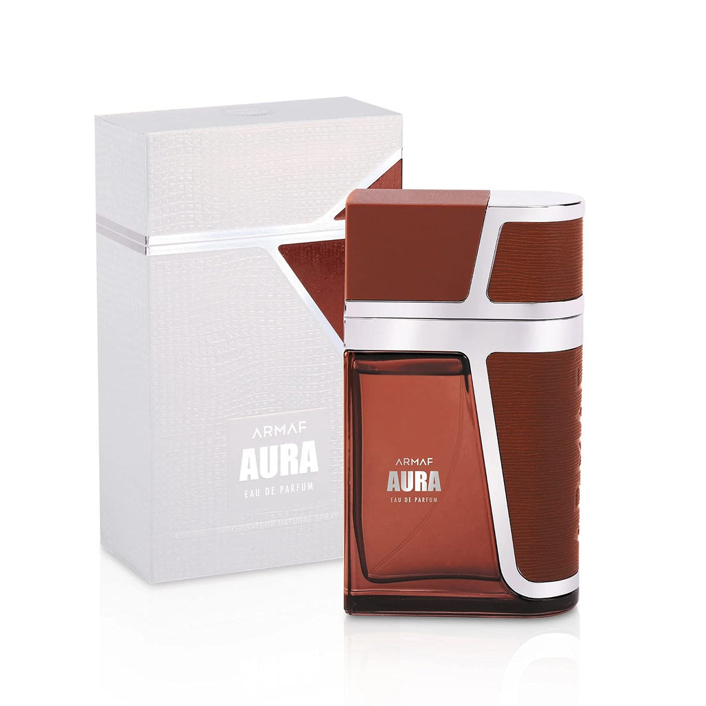 Armaf Aura for Men Eau de Parfum Spray – 3.4 oz | Amber Oriental Fragrance