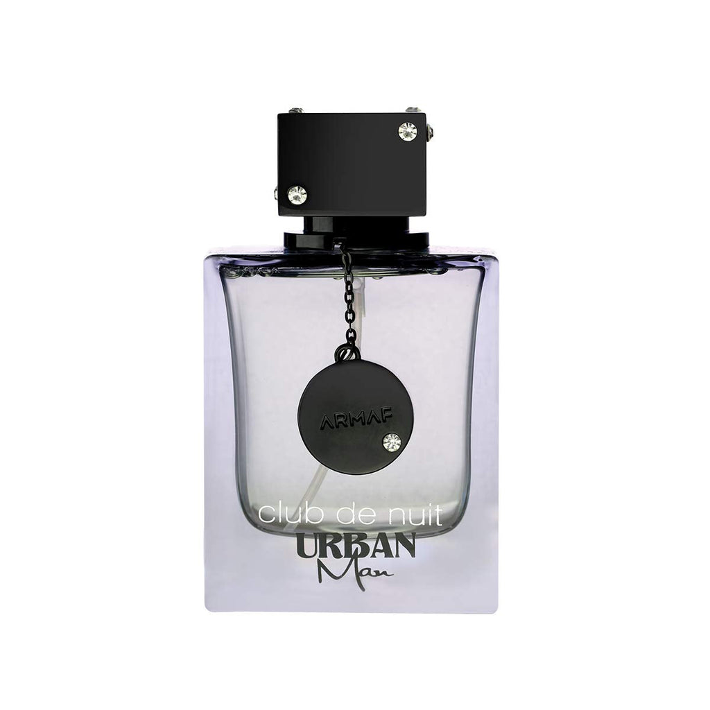 Armaf Club De Nuit Urban Man Eau de Parfum Spray – 3.6 oz | Woody Spicy Fragrance for Men