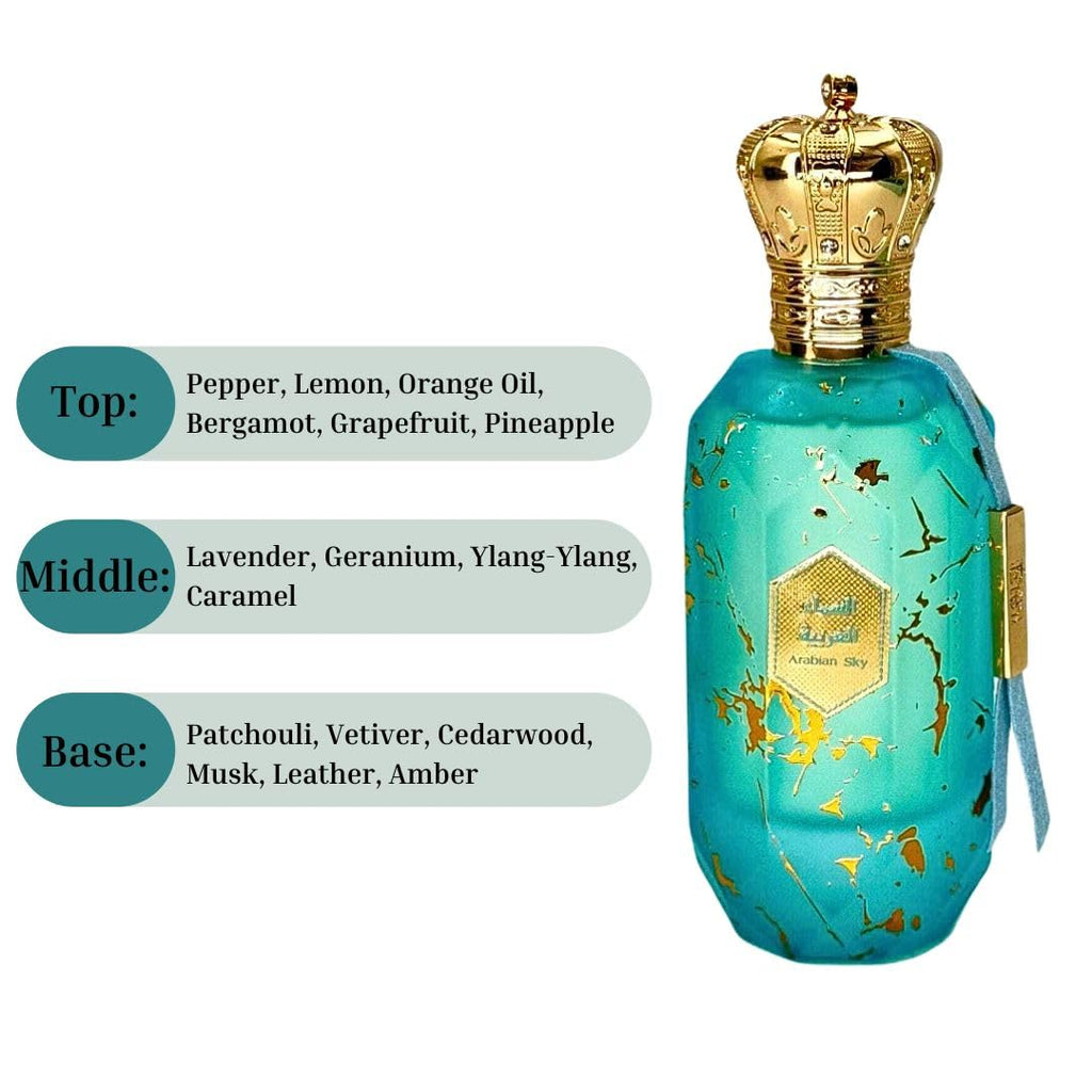 ARMAF Eter Arabian Sky EDP Spray 100ML | Citrus, Floral & Woody Men's Fragrance
