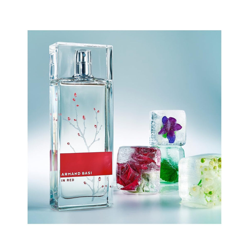 Armand Basi Red by Armand Basi for Women – Eau de Toilette Spray 3.4 oz