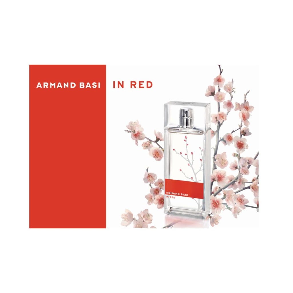 Armand Basi Red by Armand Basi for Women – Eau de Toilette Spray 3.4 oz