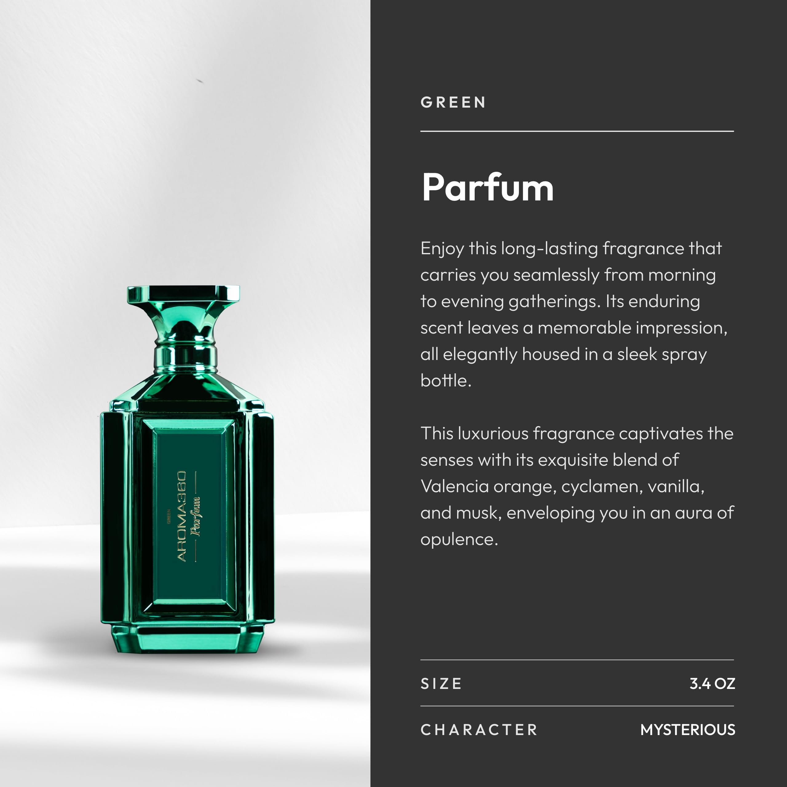 Aroma360 Women's Parfum – Coconut, Bergamot & Valencia Orange | 100 mL