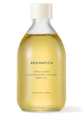 AROMATICA Circulating Body Oil Juniper Berry & Ginger – Vegan Aromatherapy Massage Oil