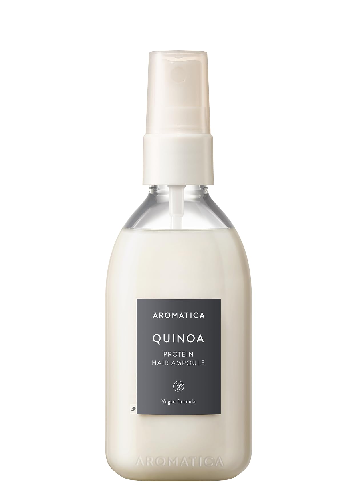 AROMATICA Quinoa Protein Hair Ampoule – Vegan, Silicone-Free Hair Serum