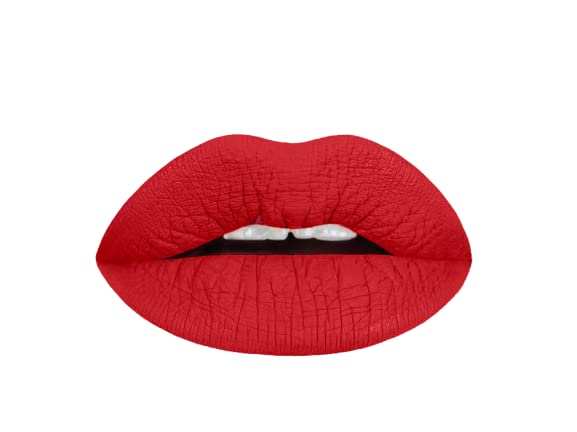 Aromi Flamenco Red Matte Liquid Lipstick – True Red, Vegan & Long-Lasting