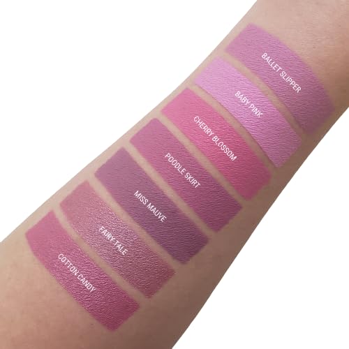 Aromi Matte Liquid Lipstick Ballet Slipper – Light Pink, Blue Undertones, Vegan & Cruelty-Free