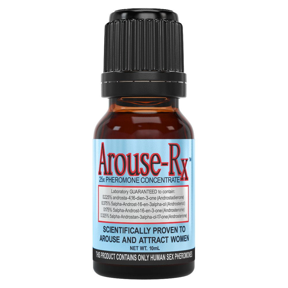 Arouse-Rx Sex Pheromones For Men: Unscented Cologne Additive 10mL
