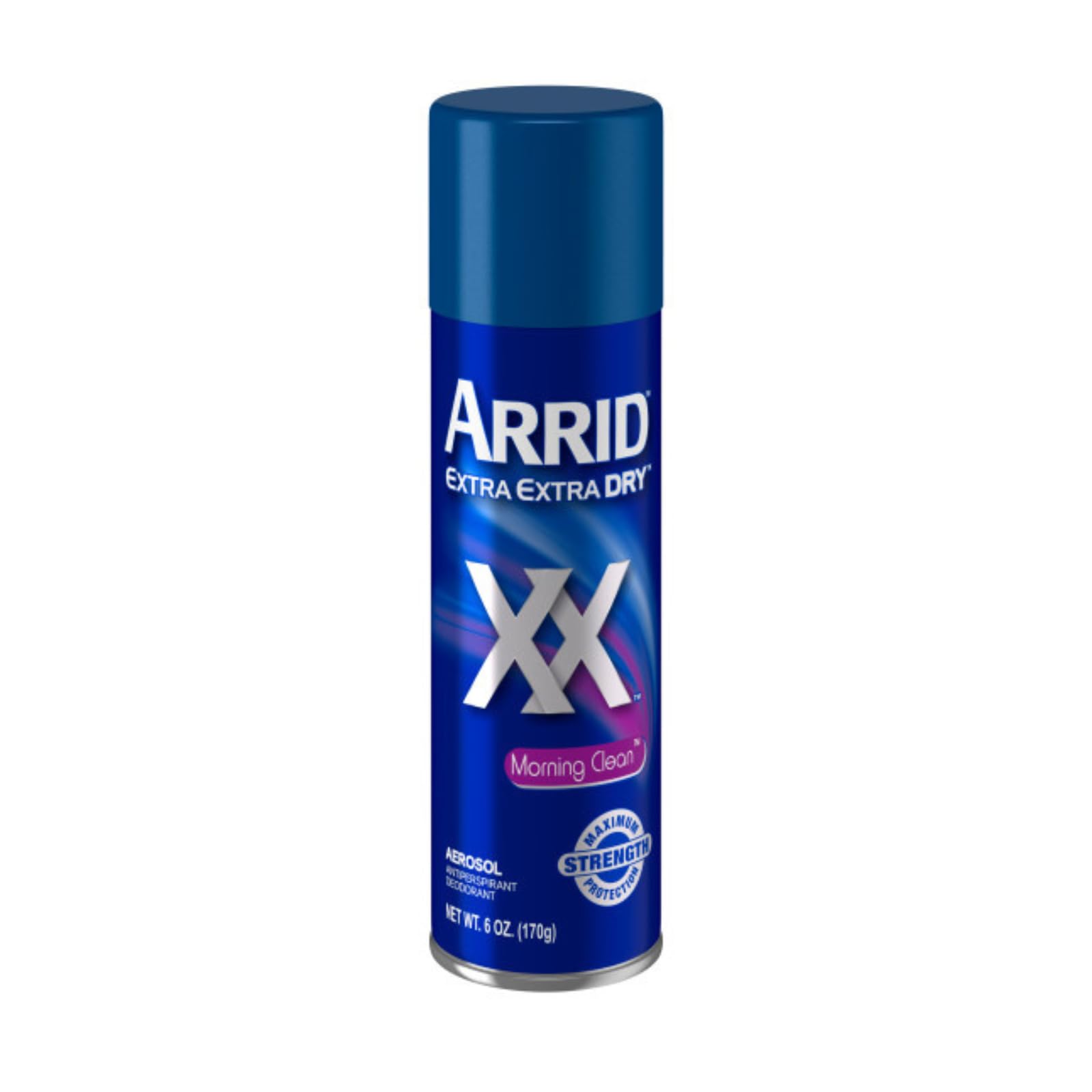 Arrid Morning Clean Aerosol Deodorant Antiperspirant 6 oz | 2 Pack