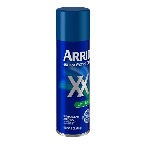 Arrid XX Extra Extra Dry Ultra Clear Aerosol – Ultra Fresh, 6 oz Pack of 6