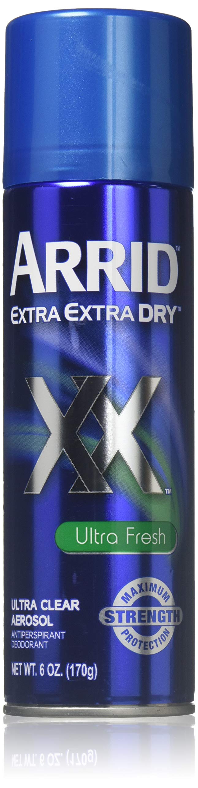 Arrid XX Ultra Clear Anti-Perspirant Deodorant Spray – Ultra Fresh, 6 oz (Pack of 10)
