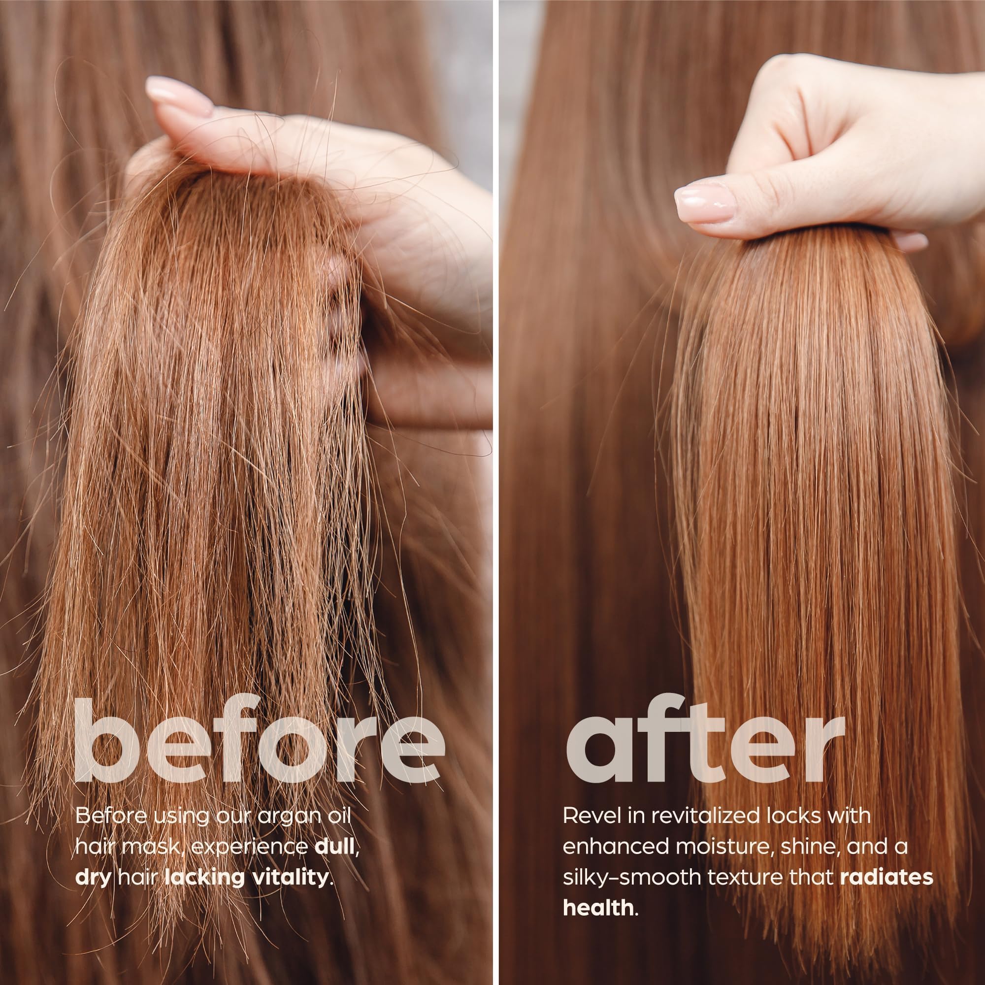 Artnaturals Argan Hair Mask – Deep Conditioning, 8 oz (226 g) with Jojoba, Aloe Vera & Keratin – Sulfate Free
