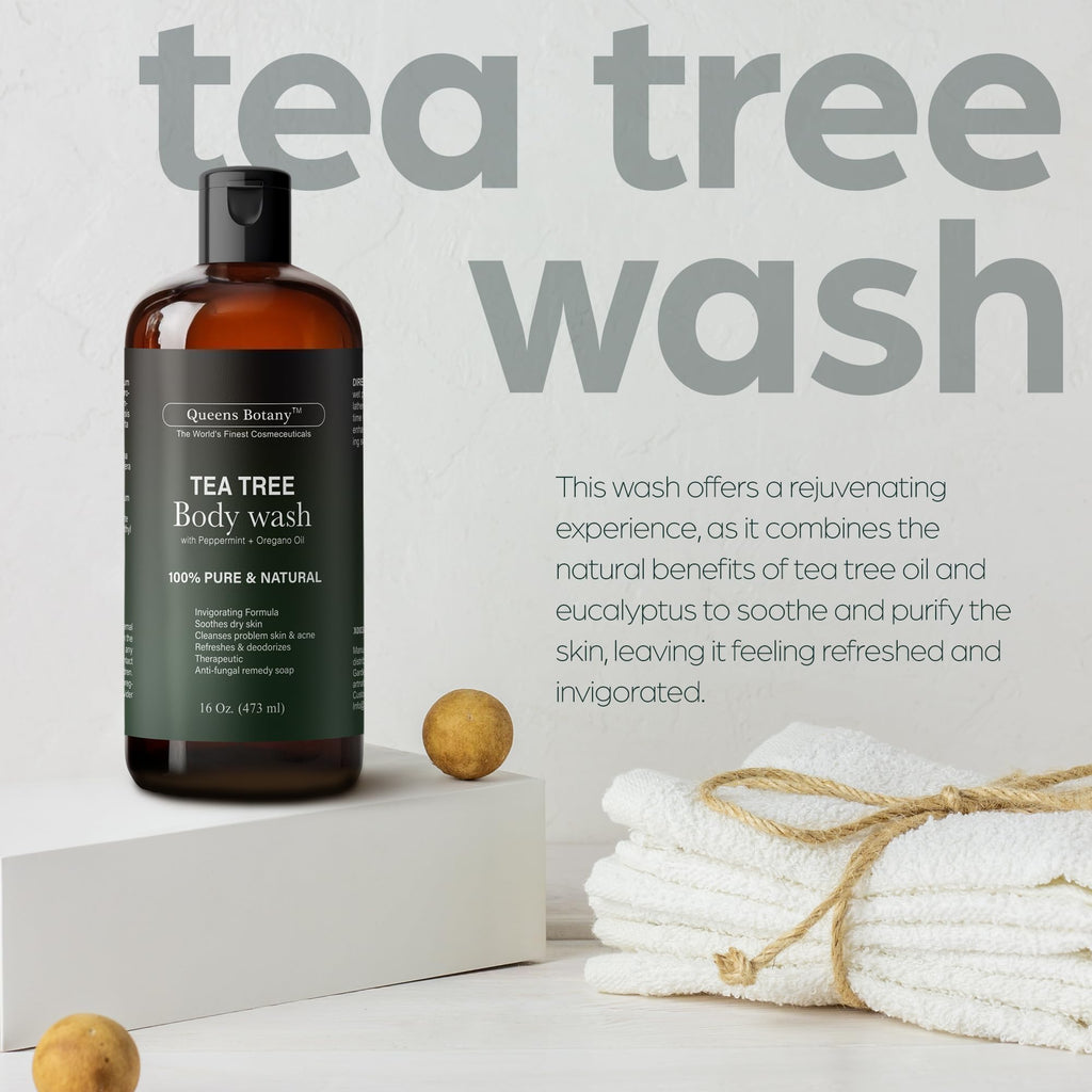 Artnaturals Antibacterial Tea Tree Oil Body Wash – Extra Strength 2-Pack